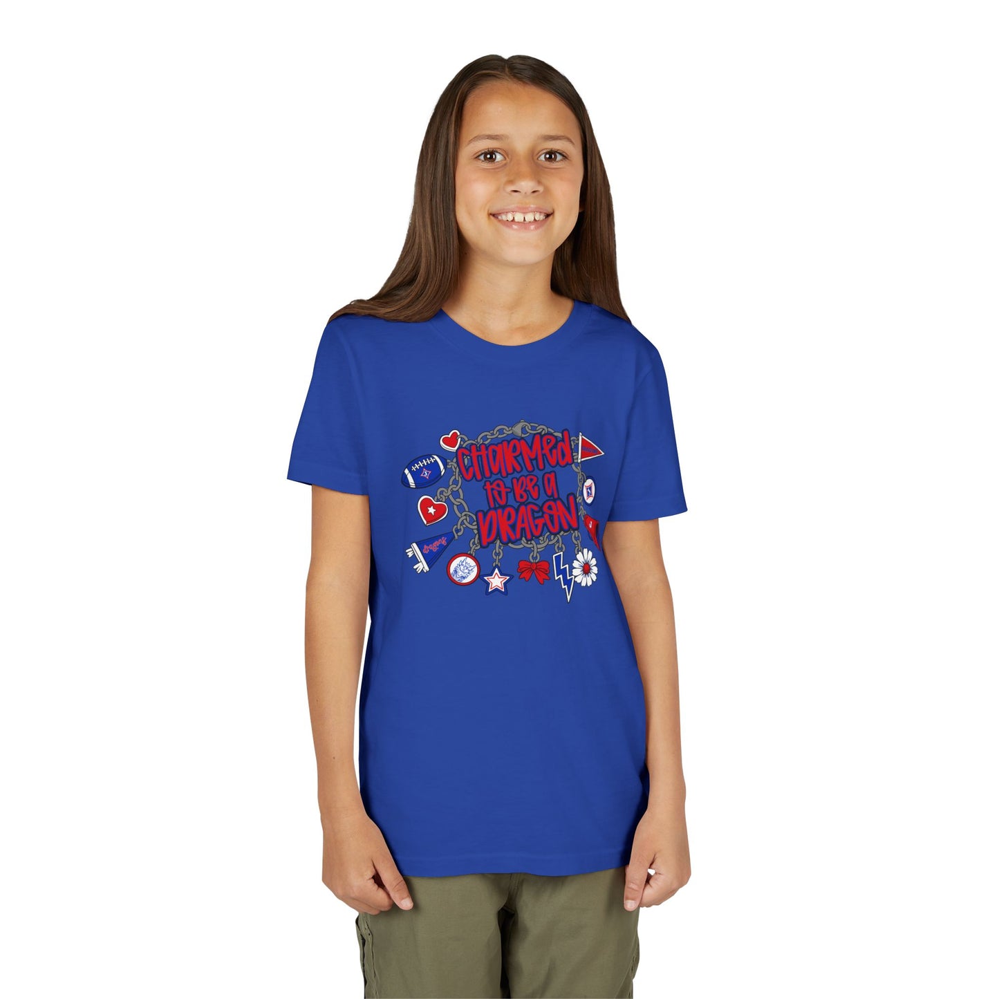 Charmed To Be A Dragon Youth Short Sleeve Tee