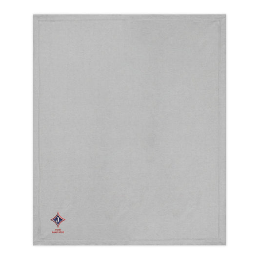 Jefferson Diamond J Embroidered Stadium Blanket