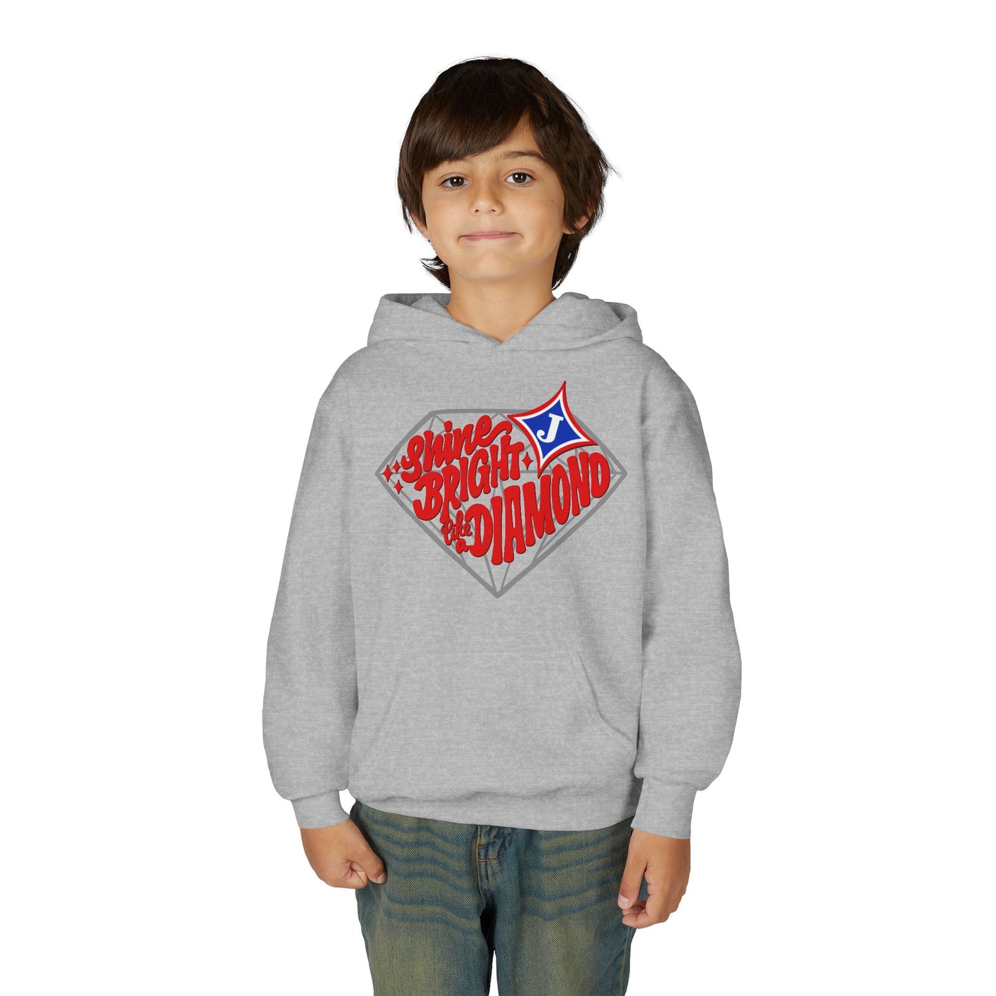 Shine Bright Like A Diamond Youth Hoodie