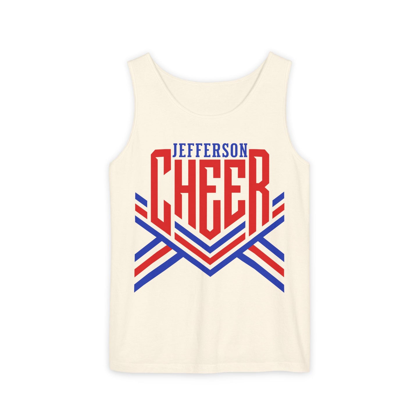 Jefferson Cheer UnisexTank Top (Comfort Colors)