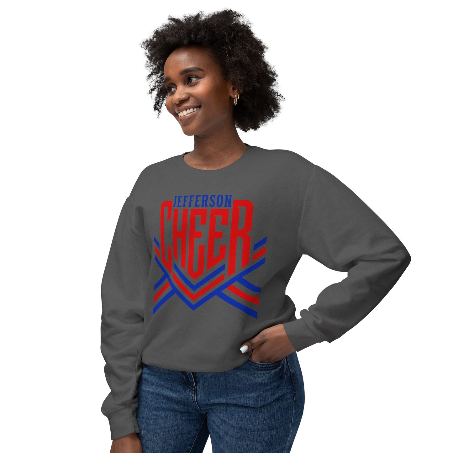 Jefferson Cheer Sweatshirt (Comfort Colors)