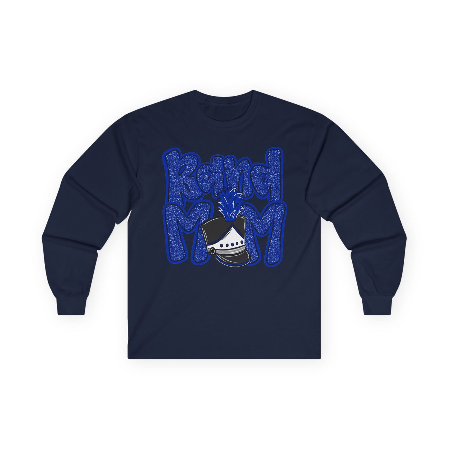 Band Mom Hat Long Sleeve Tee (Gildan)