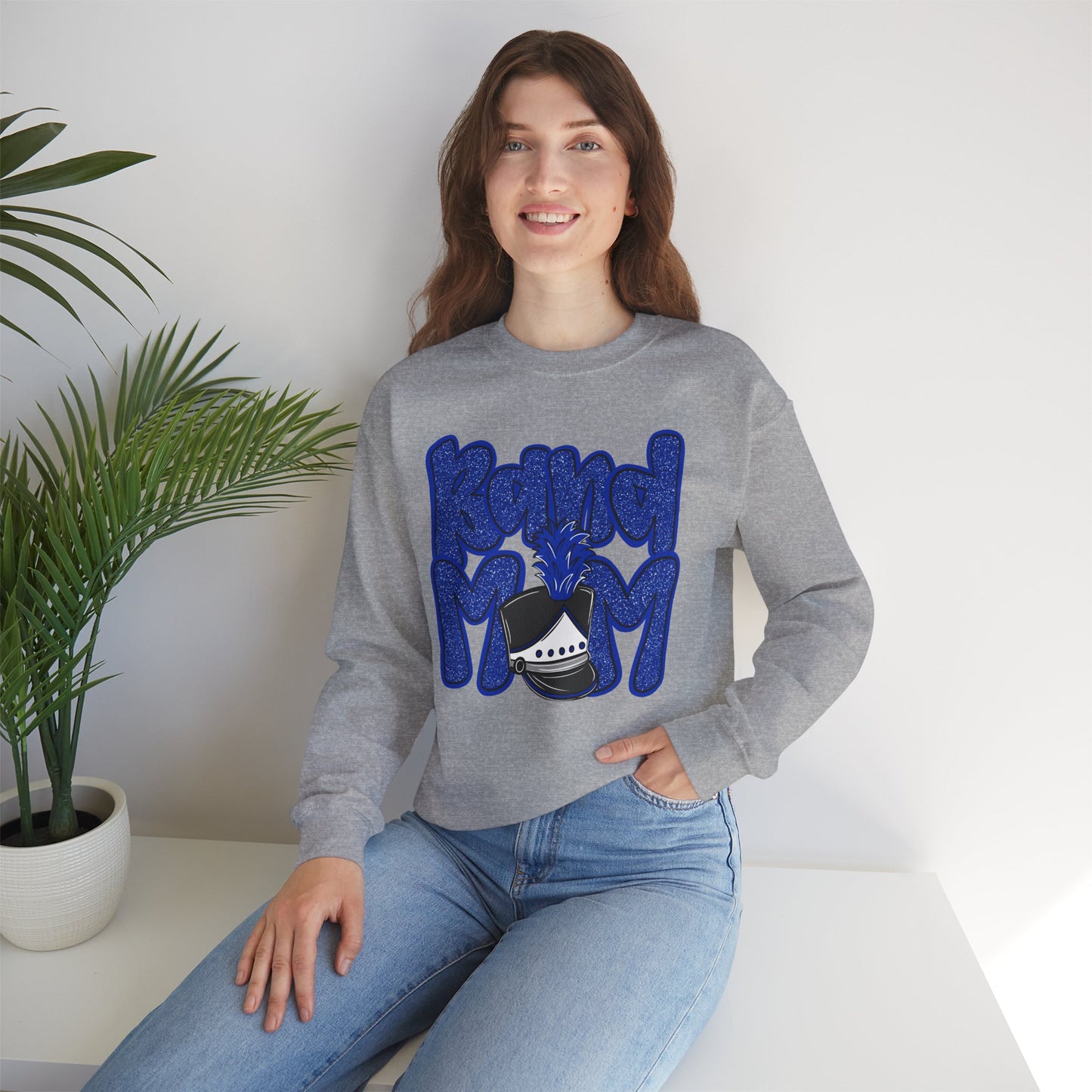 Band Mom Hat Sweatshirt (Gildan)