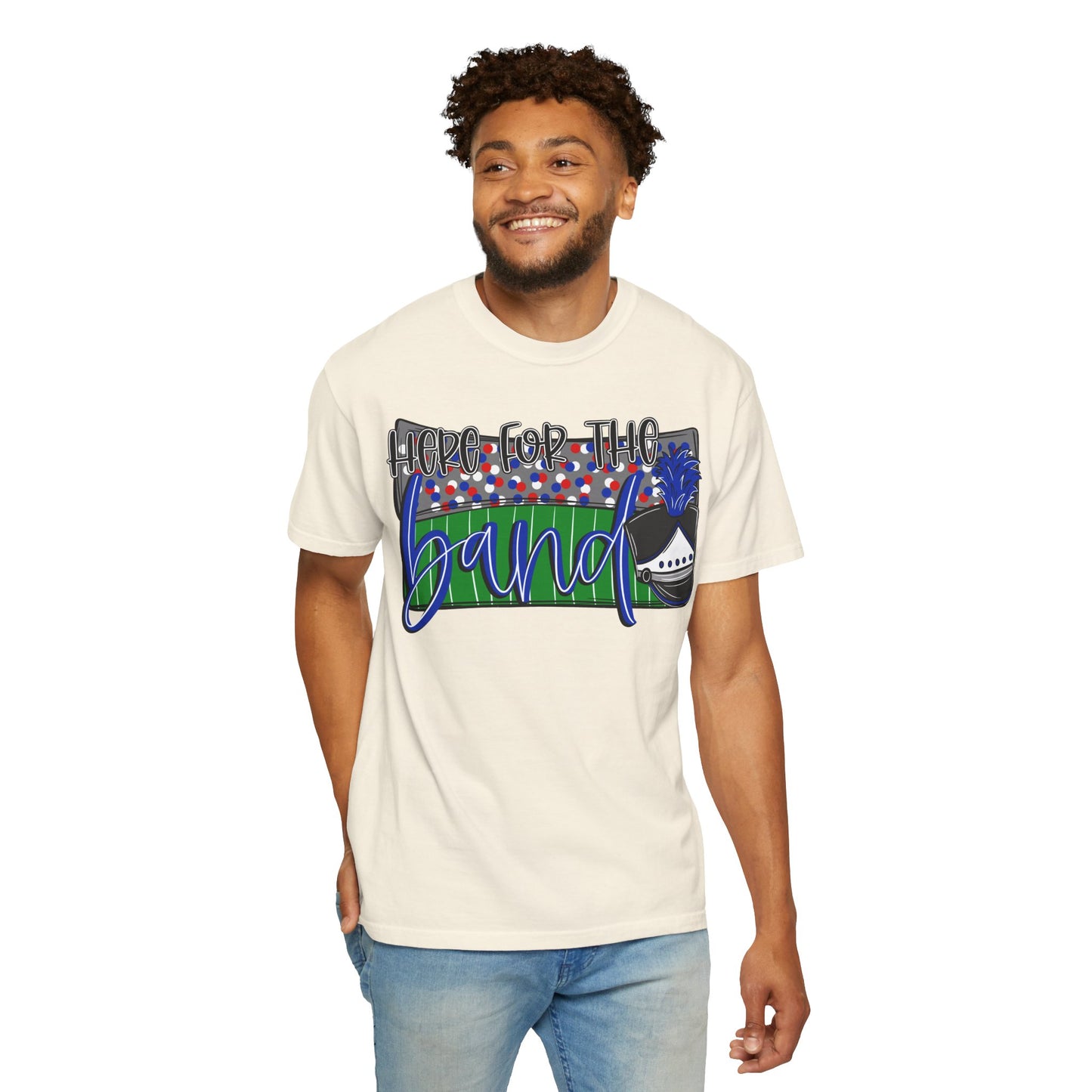 Here For The Band Short Sleeve Tee (Comfort Colors)