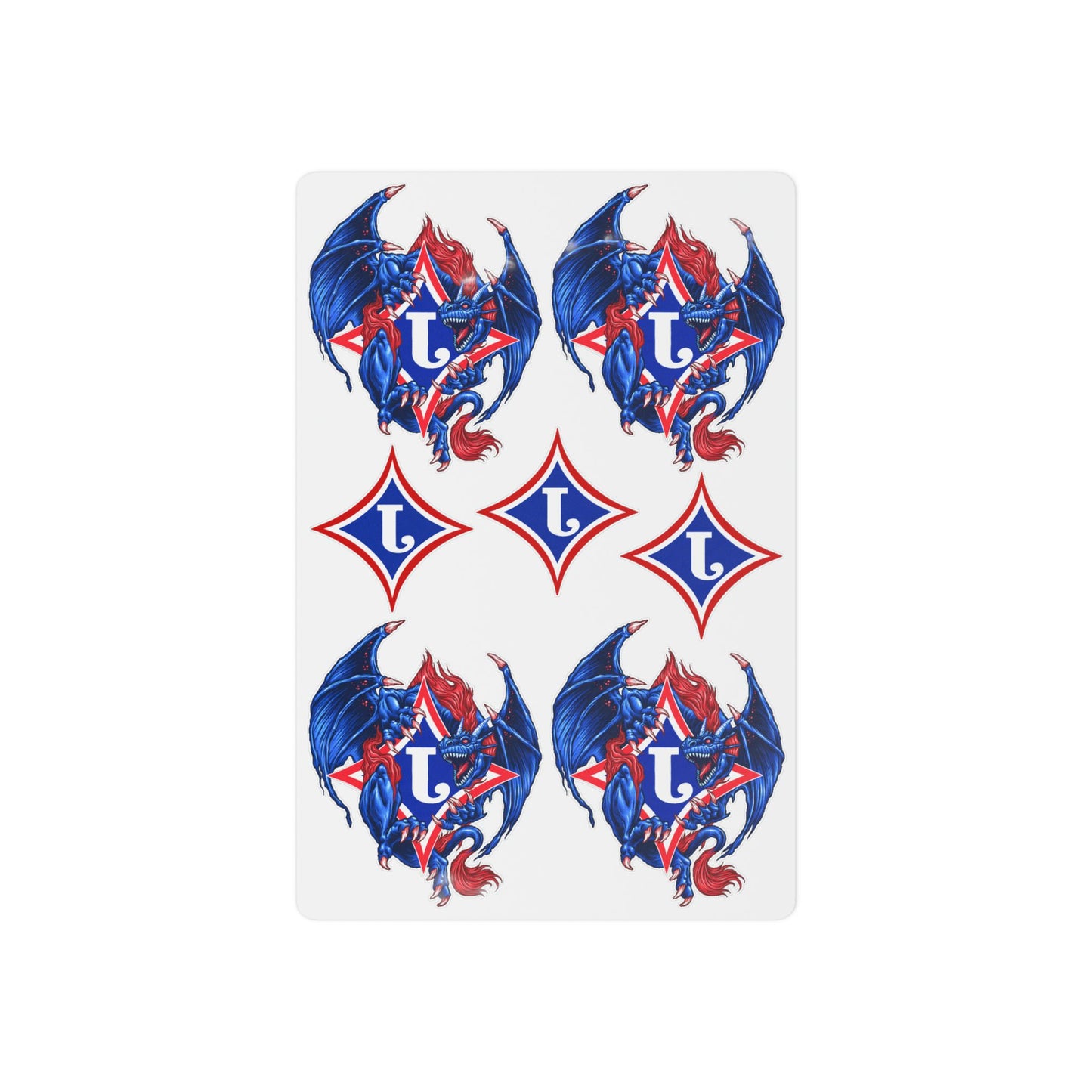 Exclusive Dragon J Diamond Temporary Tattoos Sheet