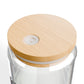 Here For The Band Sipper Glass — 16oz Reusable Tumbler with Bamboo Lid
