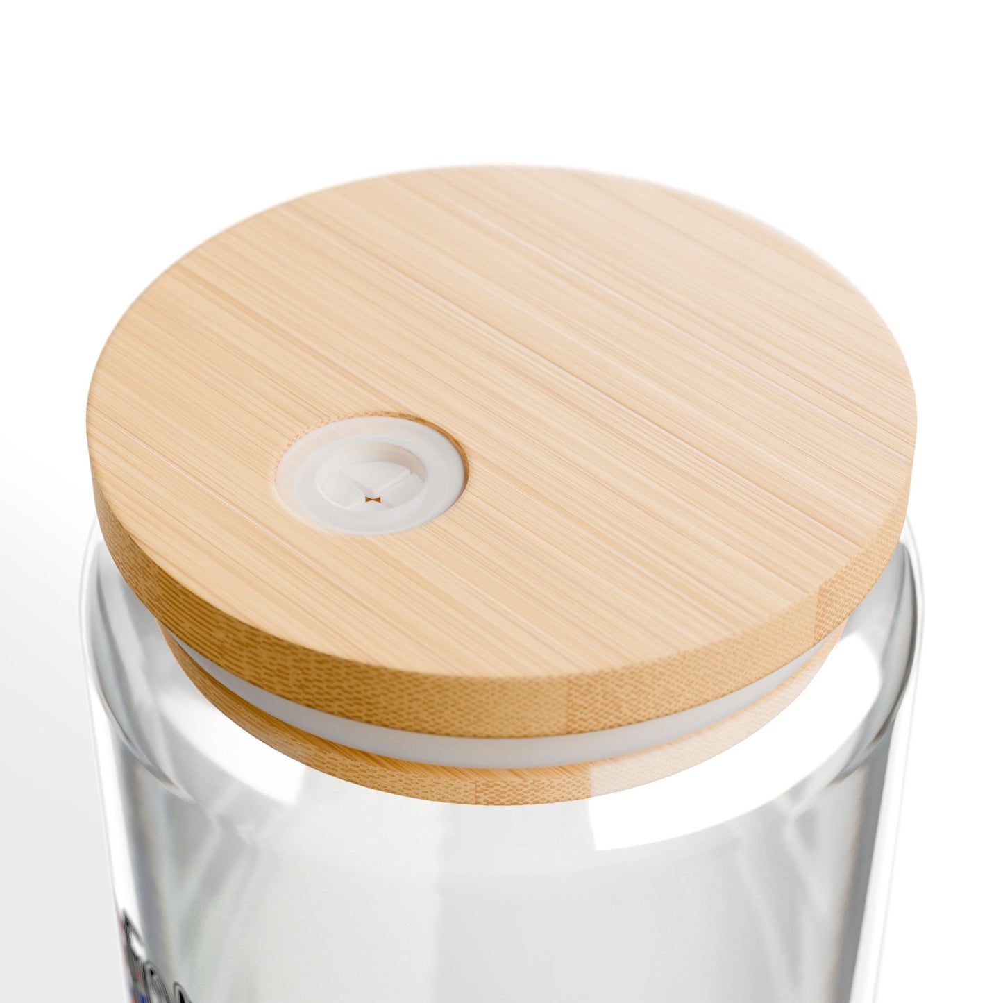 Here For The Band Sipper Glass — 16oz Reusable Tumbler with Bamboo Lid