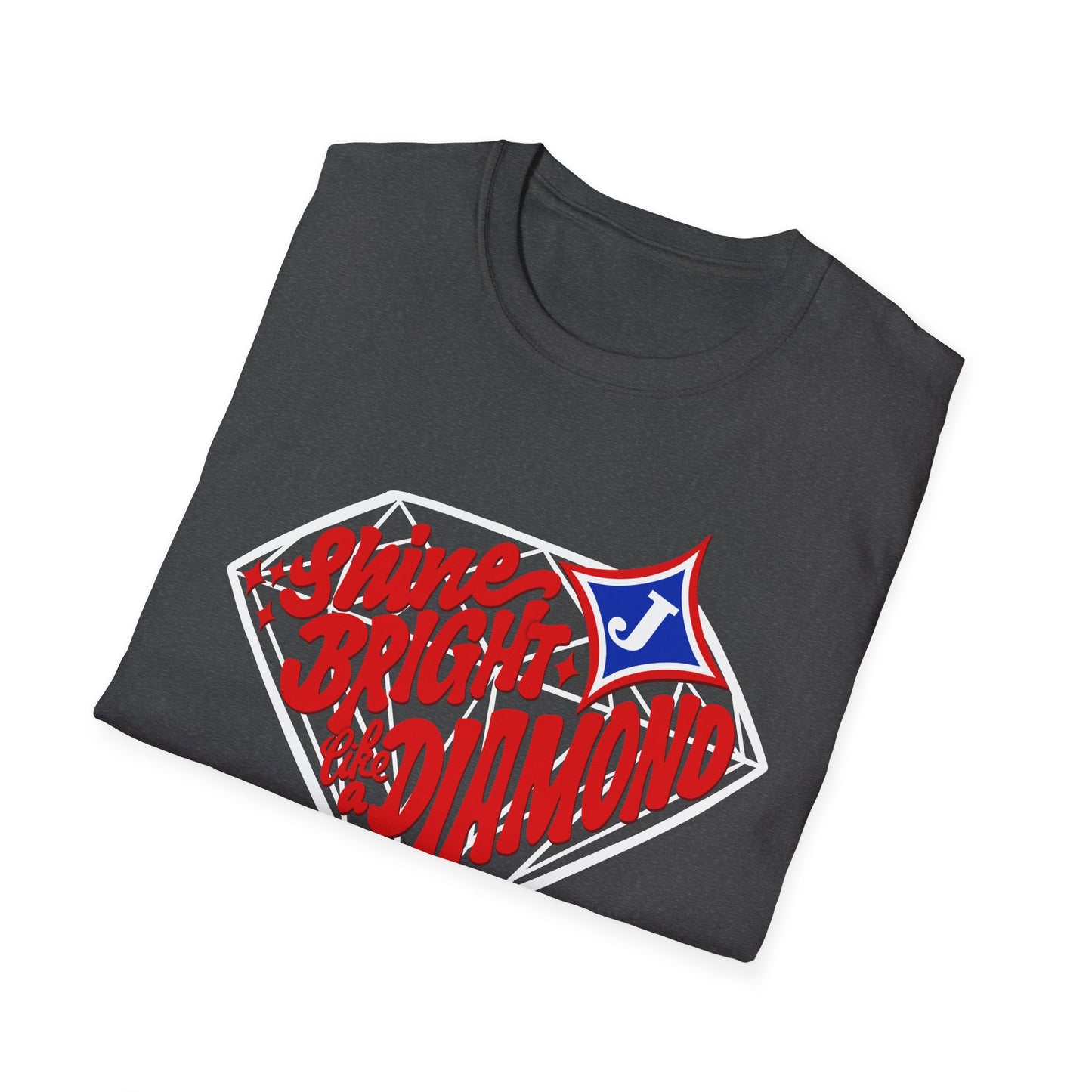Shine Bright Like A Diamond Short Sleeve Tee (Gildan)