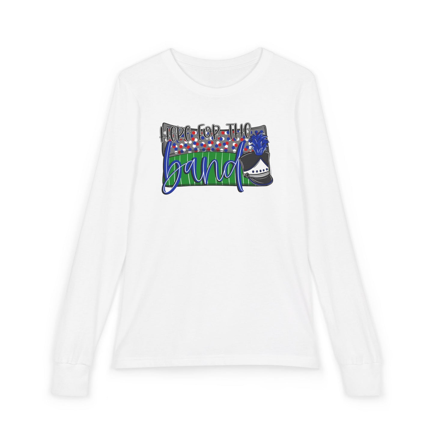 Here For The Band Youth Long Sleeve Tee
