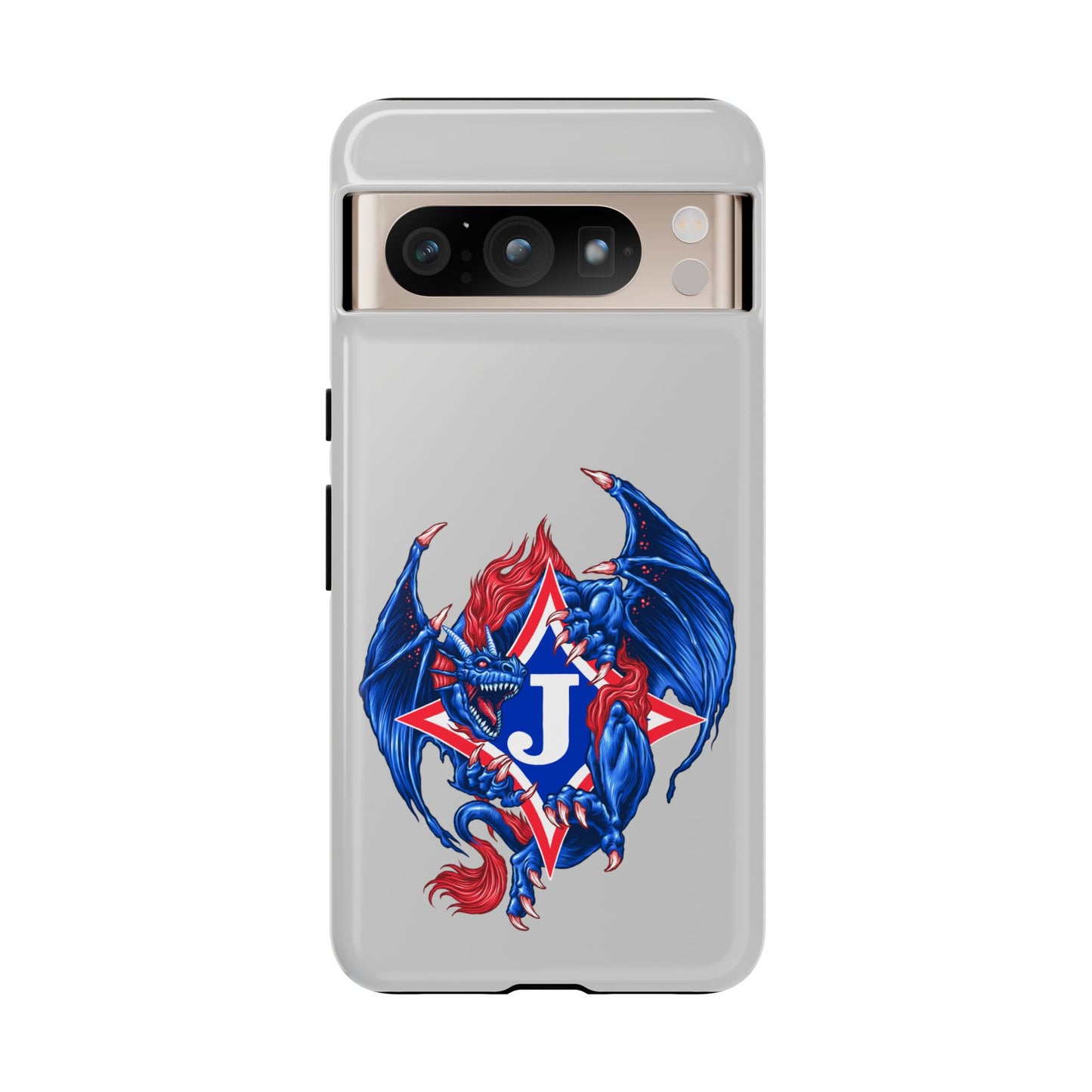 Exclusive Dragon J Personalized Tough Phone Case (Add Your Name)