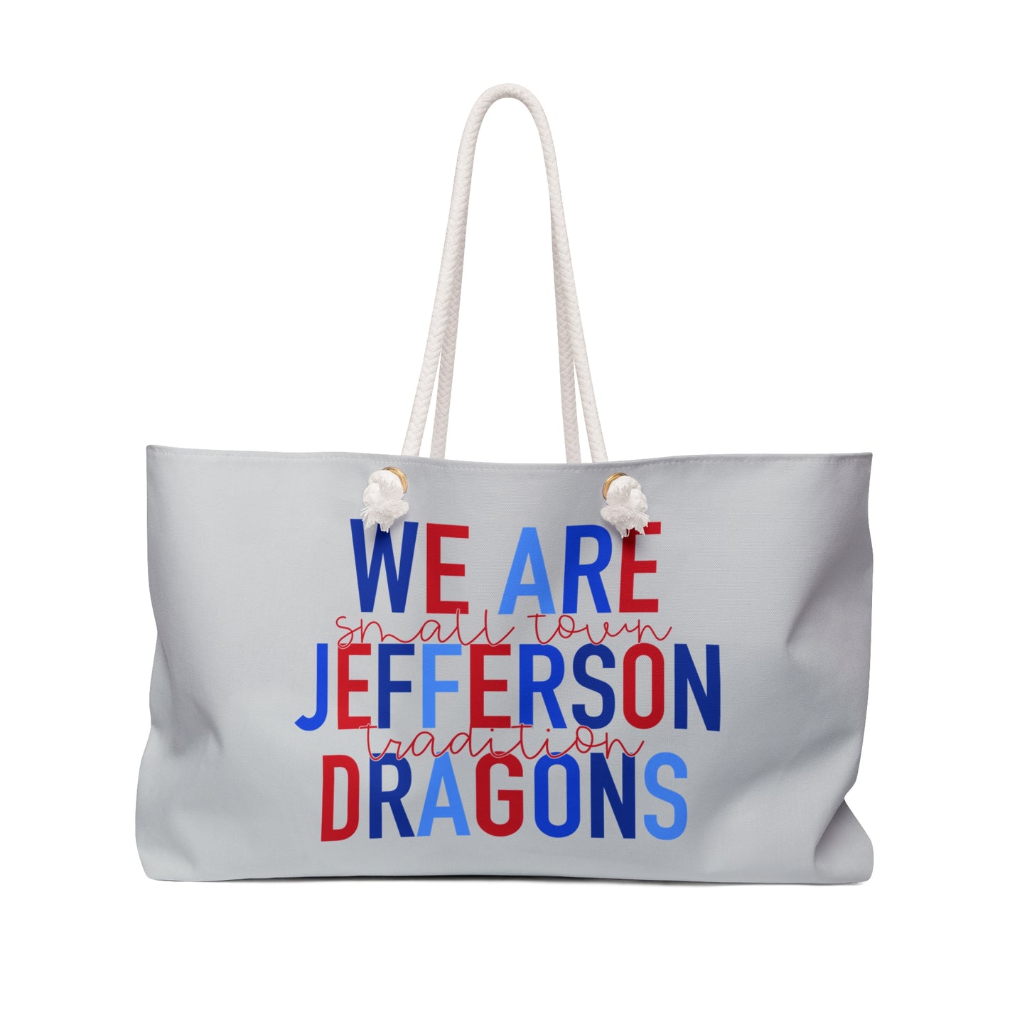 We Are Jefferson Weekender Bag