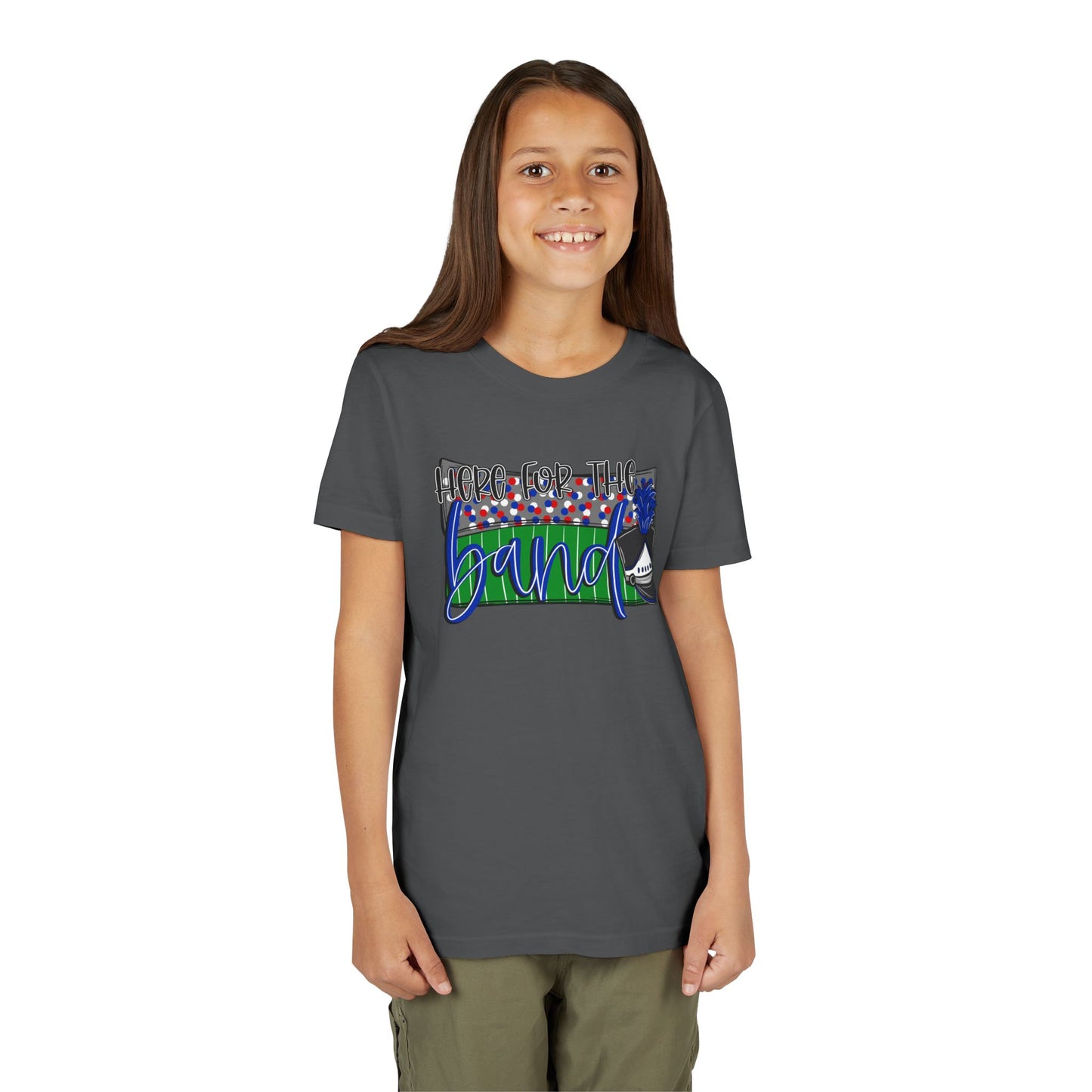 Here For The Band Youth Short Sleeve Tee