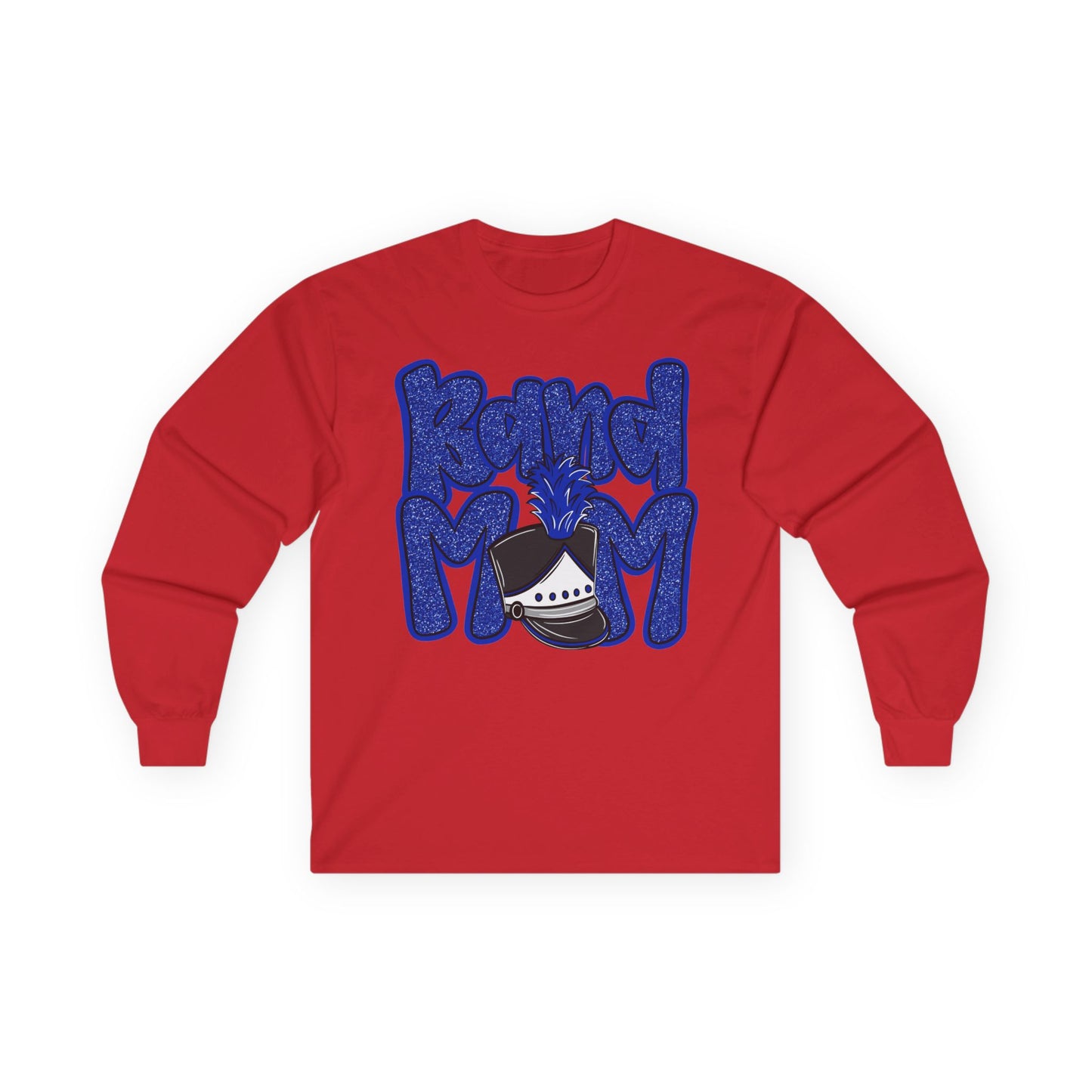 Band Mom Hat Long Sleeve Tee (Gildan)