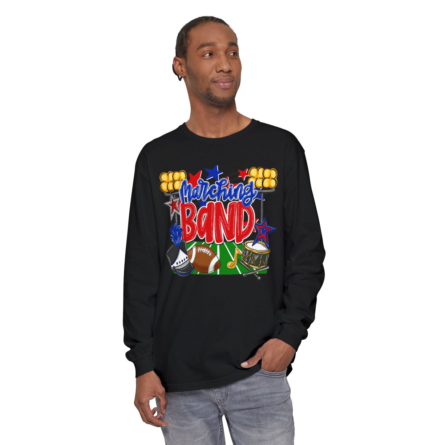 Marching Band Long Sleeve Tee (Comfort Colors)
