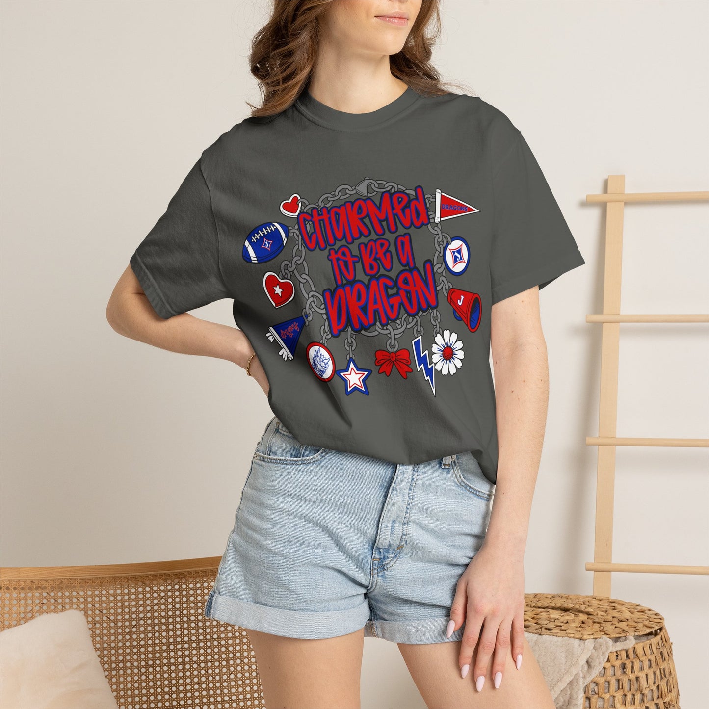 Charmed To Be A Dragon Short Sleeve Tee (Comfort Colors)