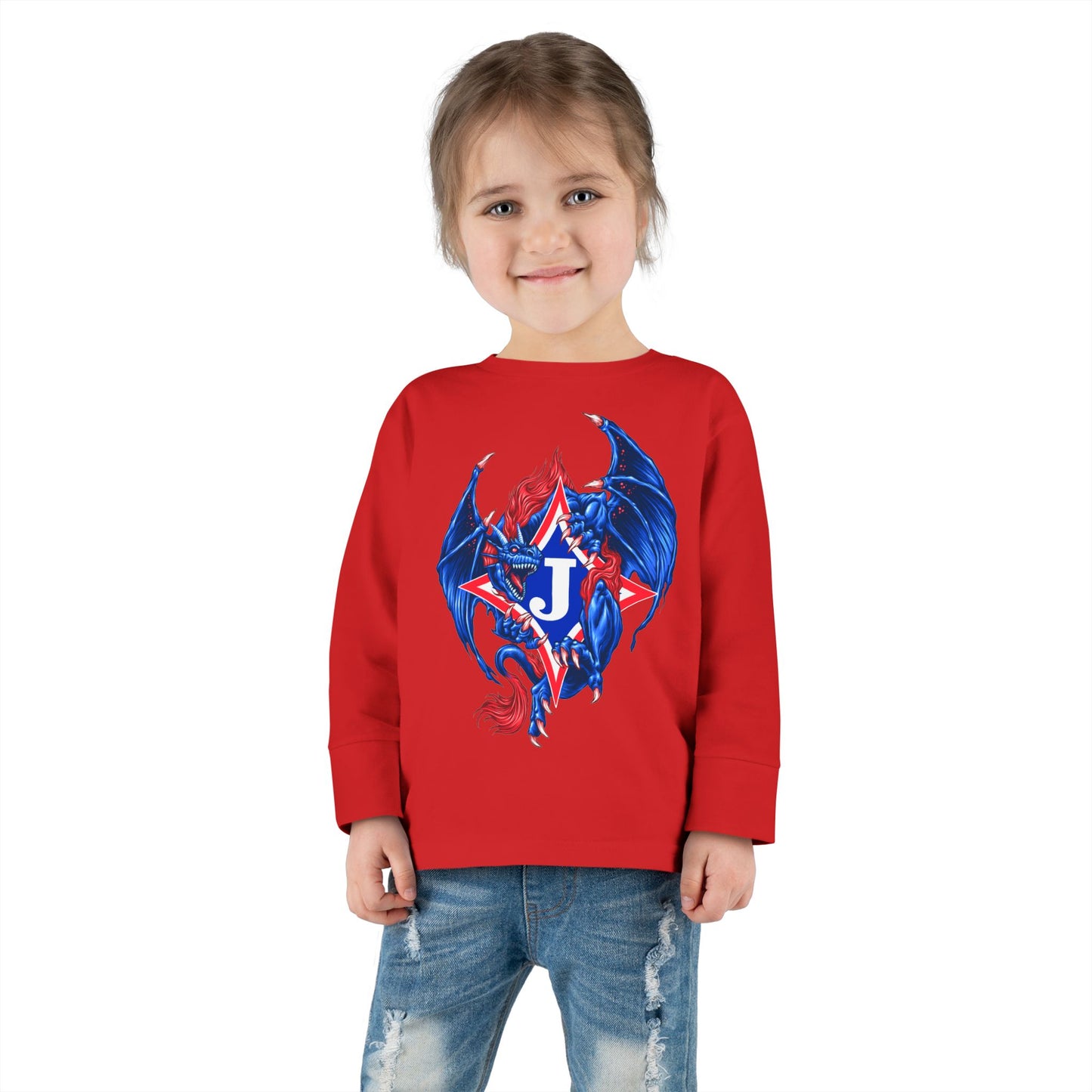 Exclusive Dragon J Toddler Long Sleeve Tee
