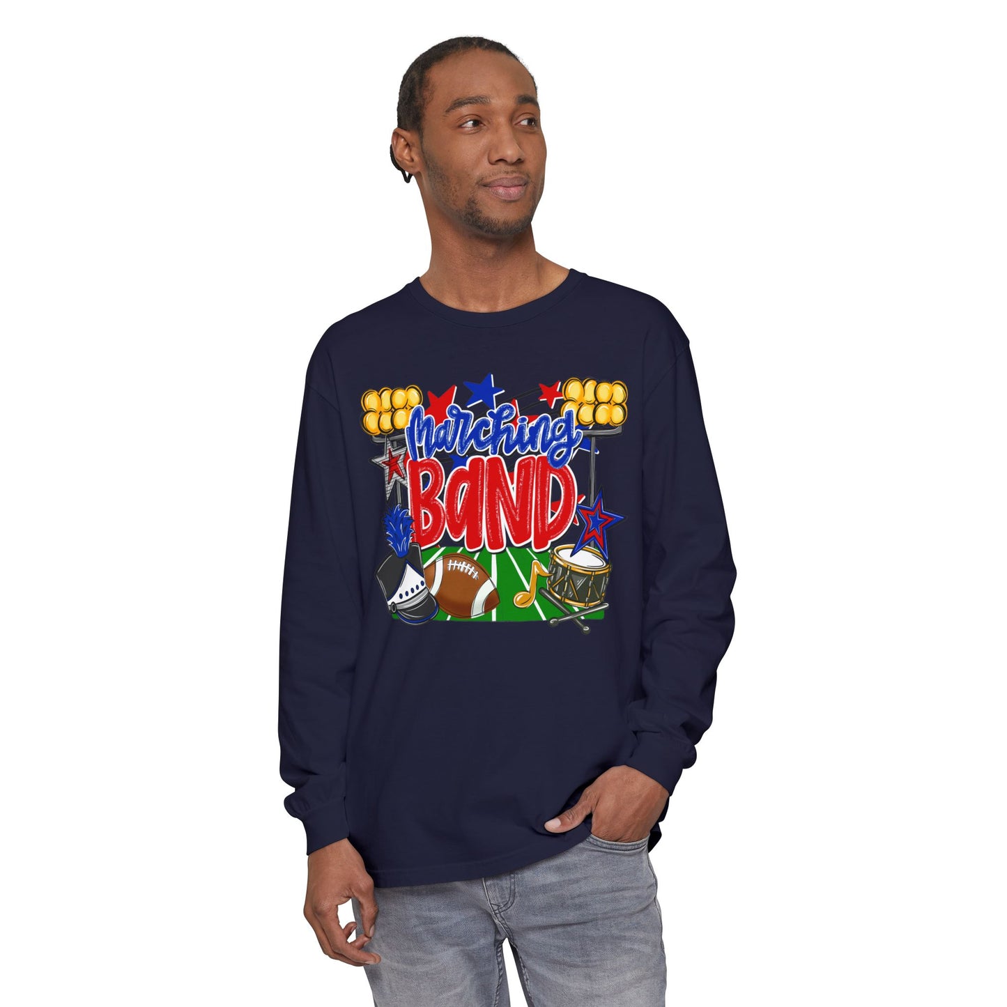 Marching Band Long Sleeve Tee (Comfort Colors)