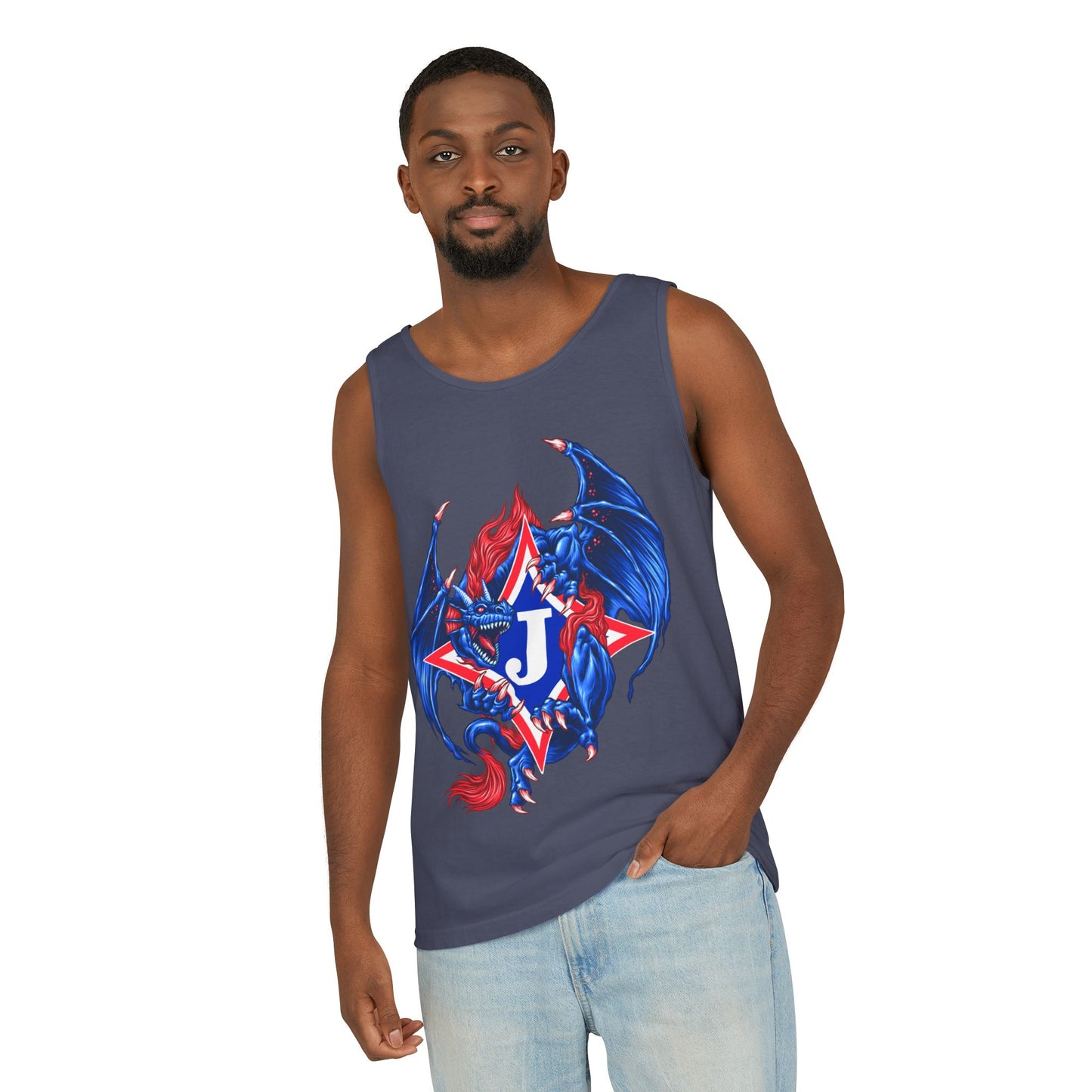 Exclusive Dragon J UnisexTank Top (Comfort Colors)