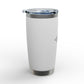 Jefferson J Diamond Engraved Monogram 20oz Tumbler