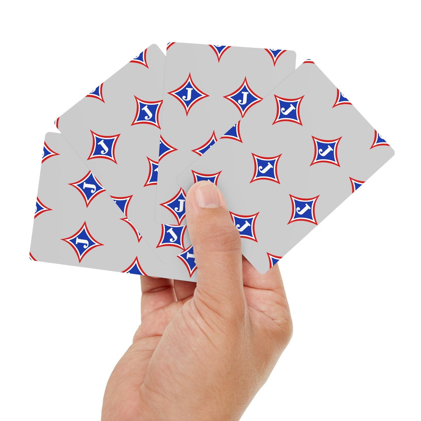 Jefferson J Diamond Poker Cards