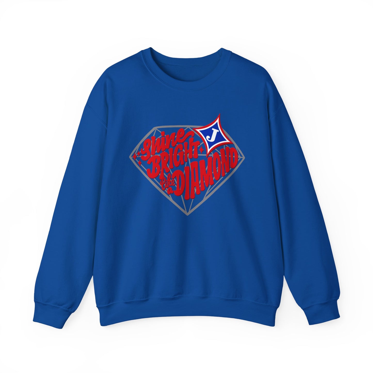 Shine Bright Like A Diamond Sweatshirt (Gildan)