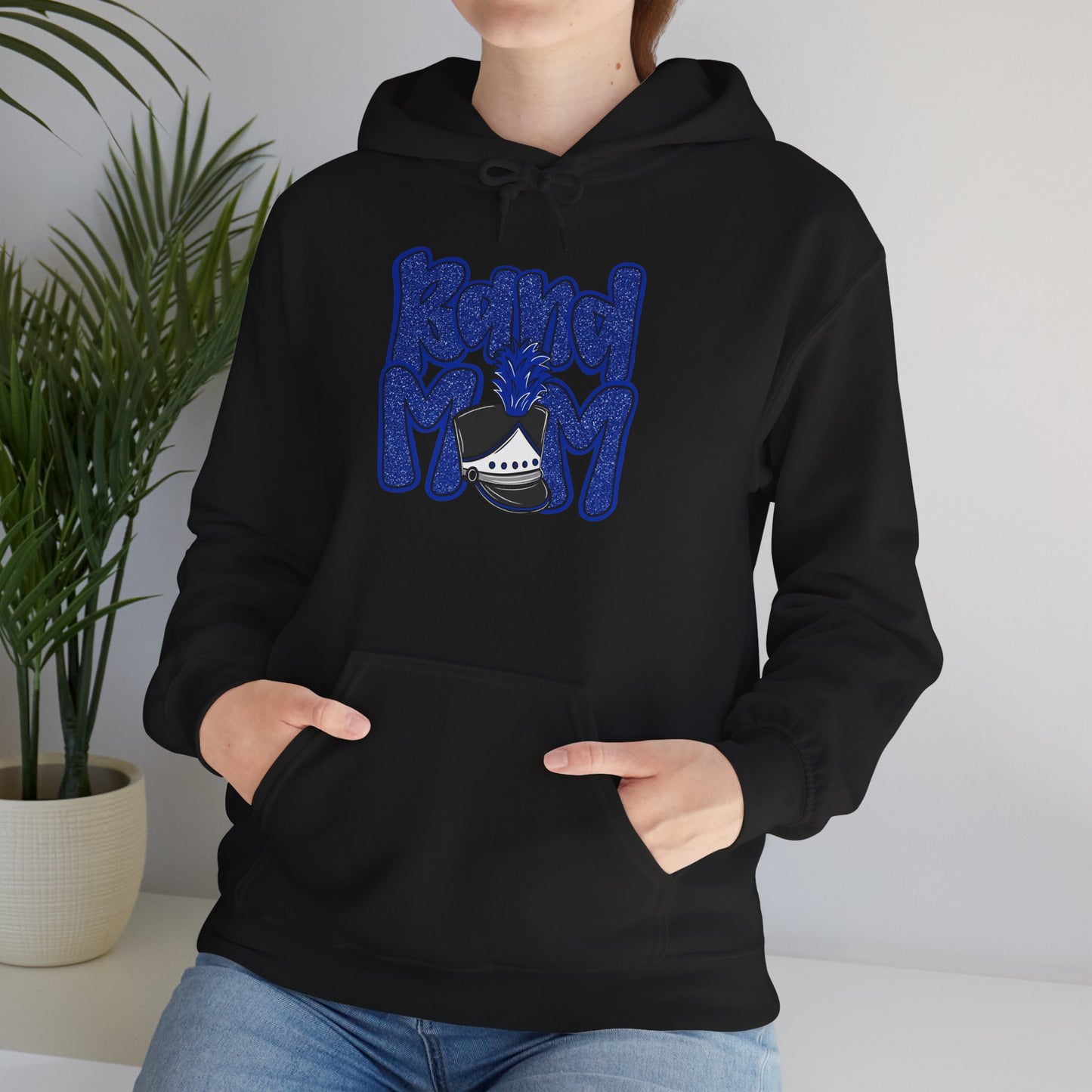 Band Mom Hat Unisex Hoodie (Gildan)