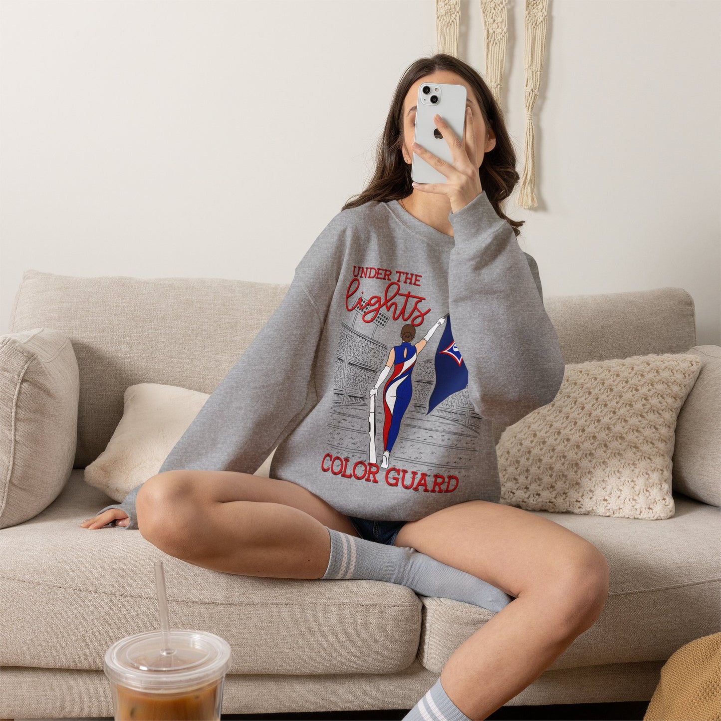 Under The Lights Color Guard Sweatshirt (Gildan)