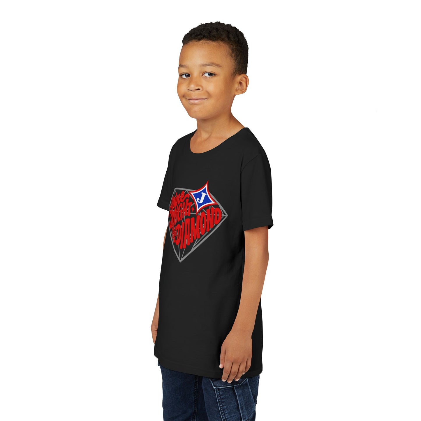 Shine Bright Like A Diamond Youth Short Sleeve Tee