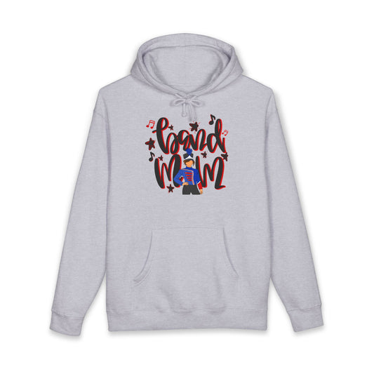 Band Mom Red Girl Hoodie (Independent Trading Co)