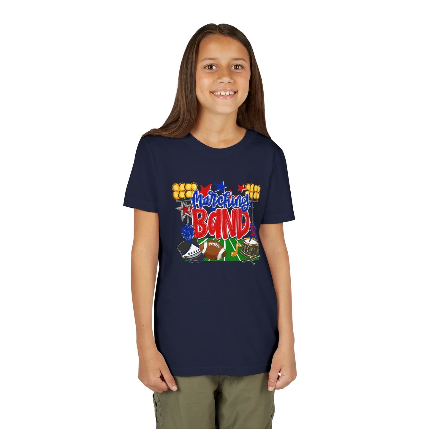 Marching Band Dragons Youth Short Sleeve Tee