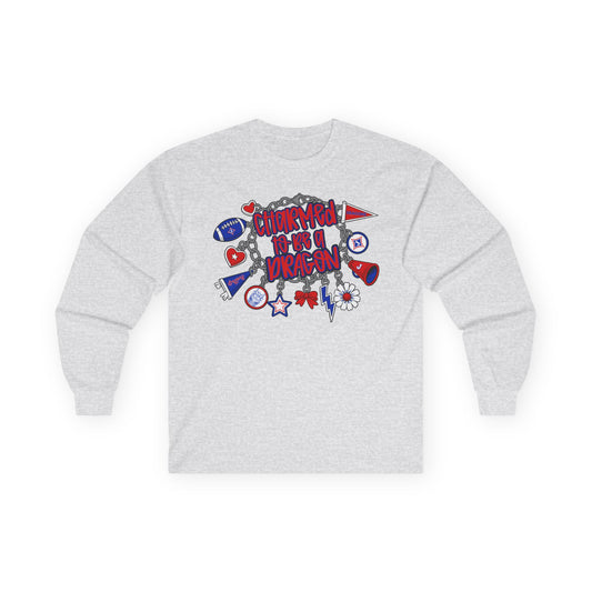 Charmed To Be A Dragon Long Sleeve Tee (Gildan)