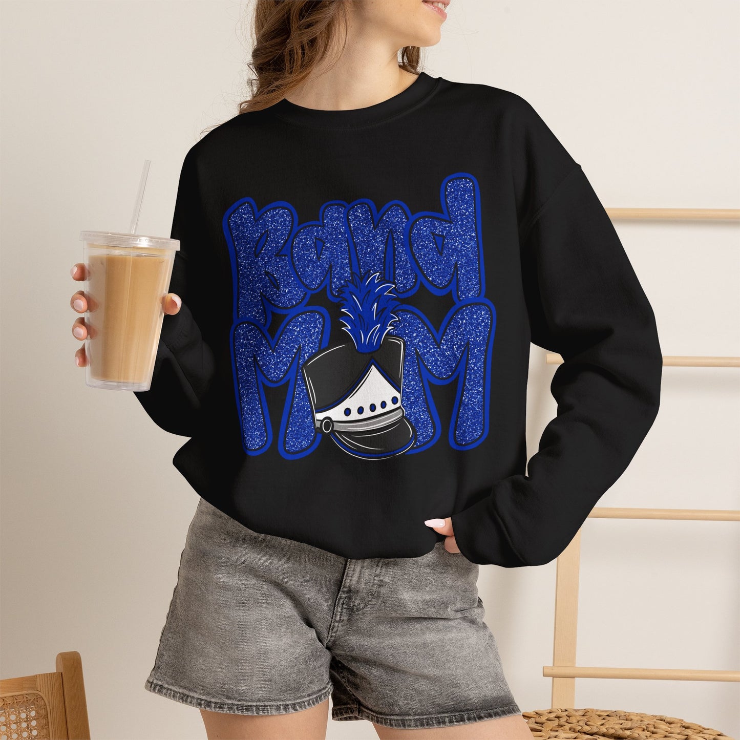 Band Mom Hat Sweatshirt (Gildan)