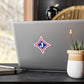 Jefferson J Diamond Kiss-Cut Vinyl Decal — Sticker for Laptops, Water Bottles & Windows