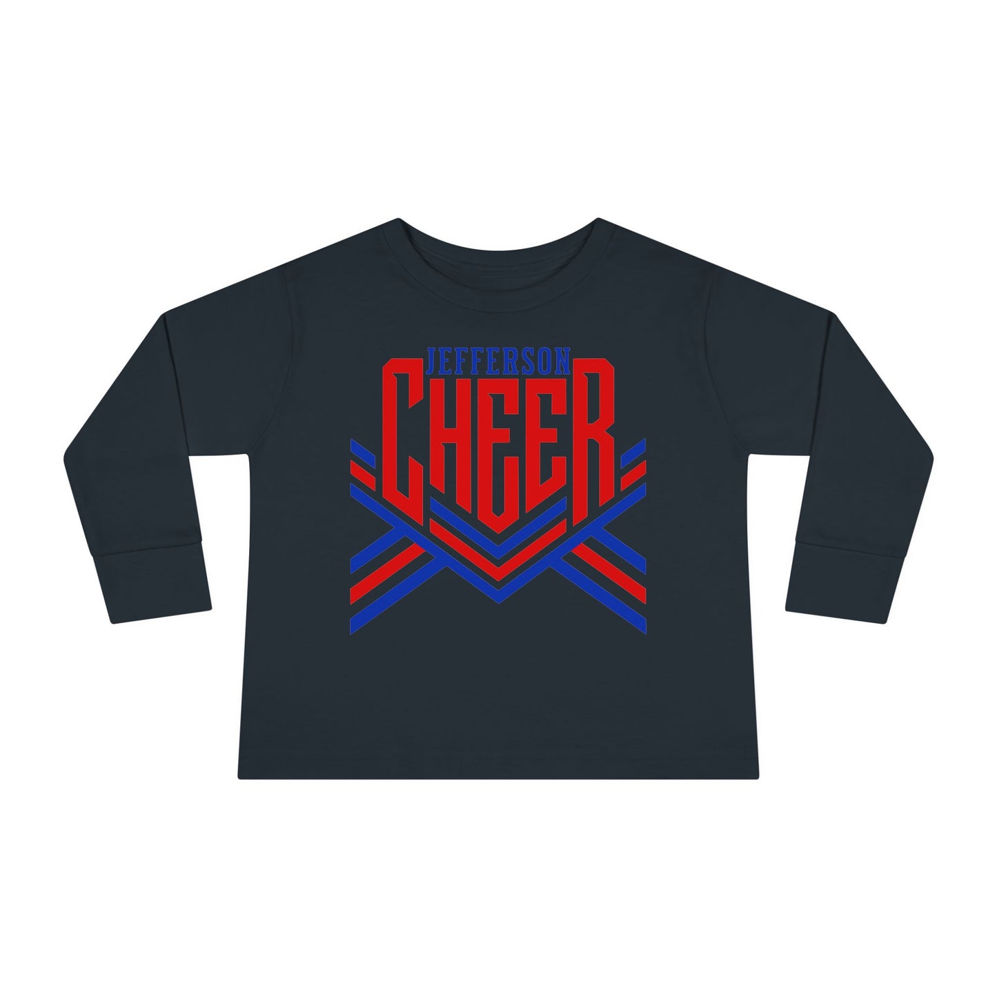 Jefferson Cheer Toddler Long Sleeve Tee