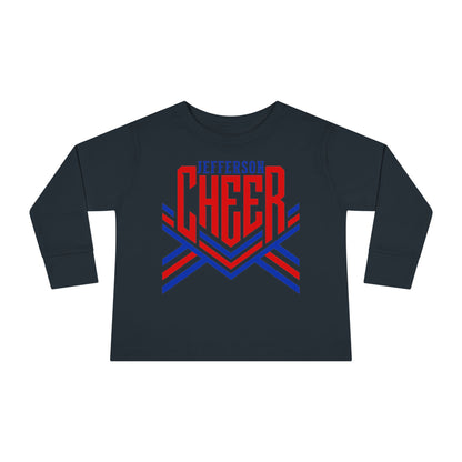 Jefferson Cheer Toddler Long Sleeve Tee