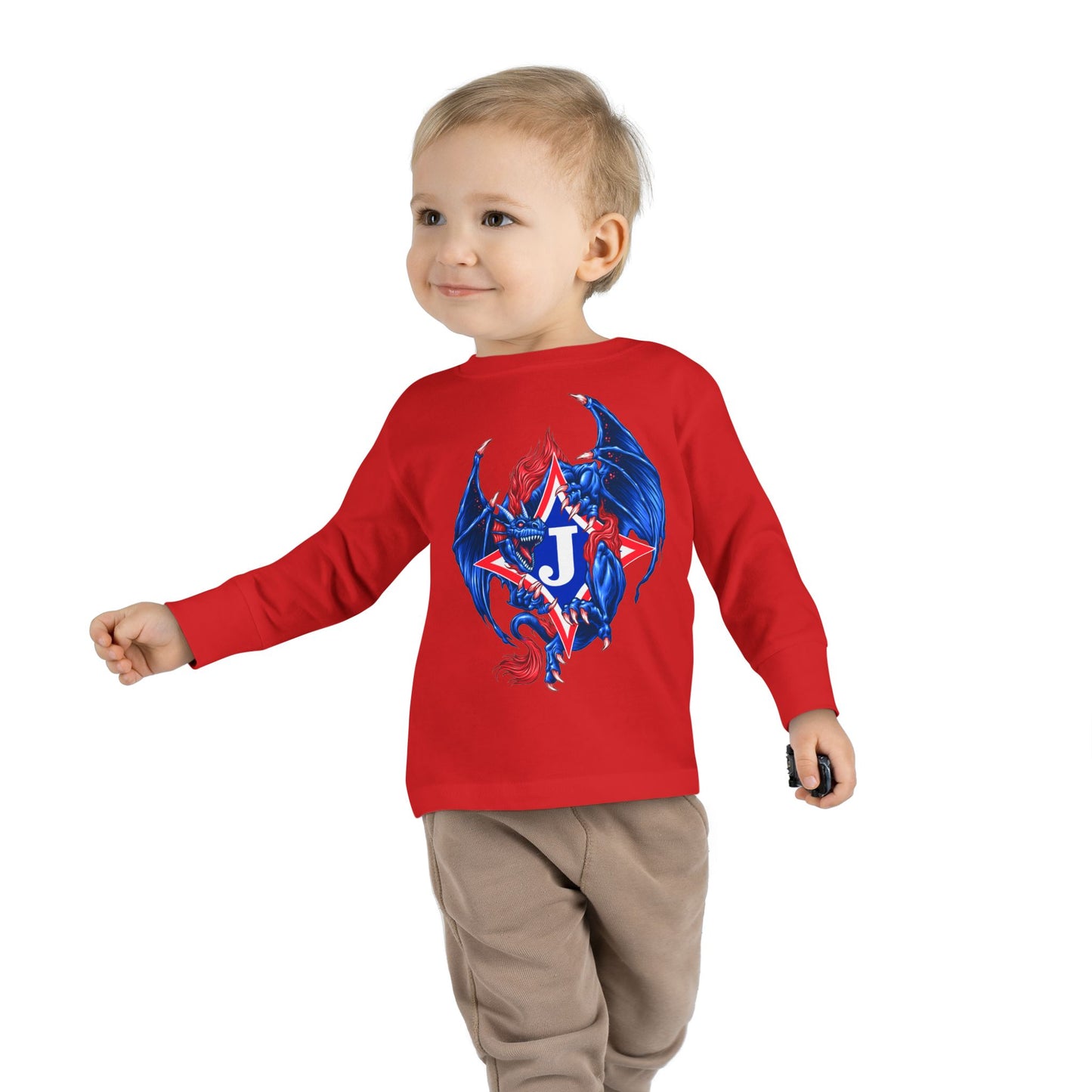 Exclusive Dragon J Toddler Long Sleeve Tee