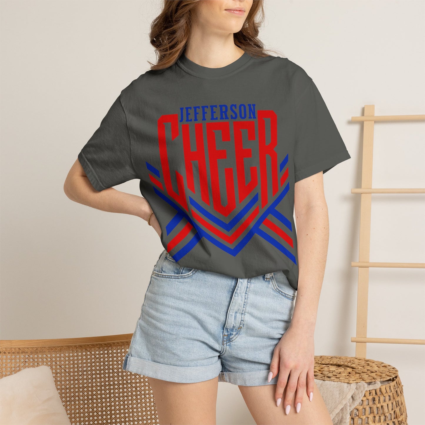 Jefferson Cheer Short Sleeve Tee (Comfort Colors)
