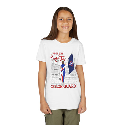 Under The Lights Color Guard Youth Short Sleeve Tee