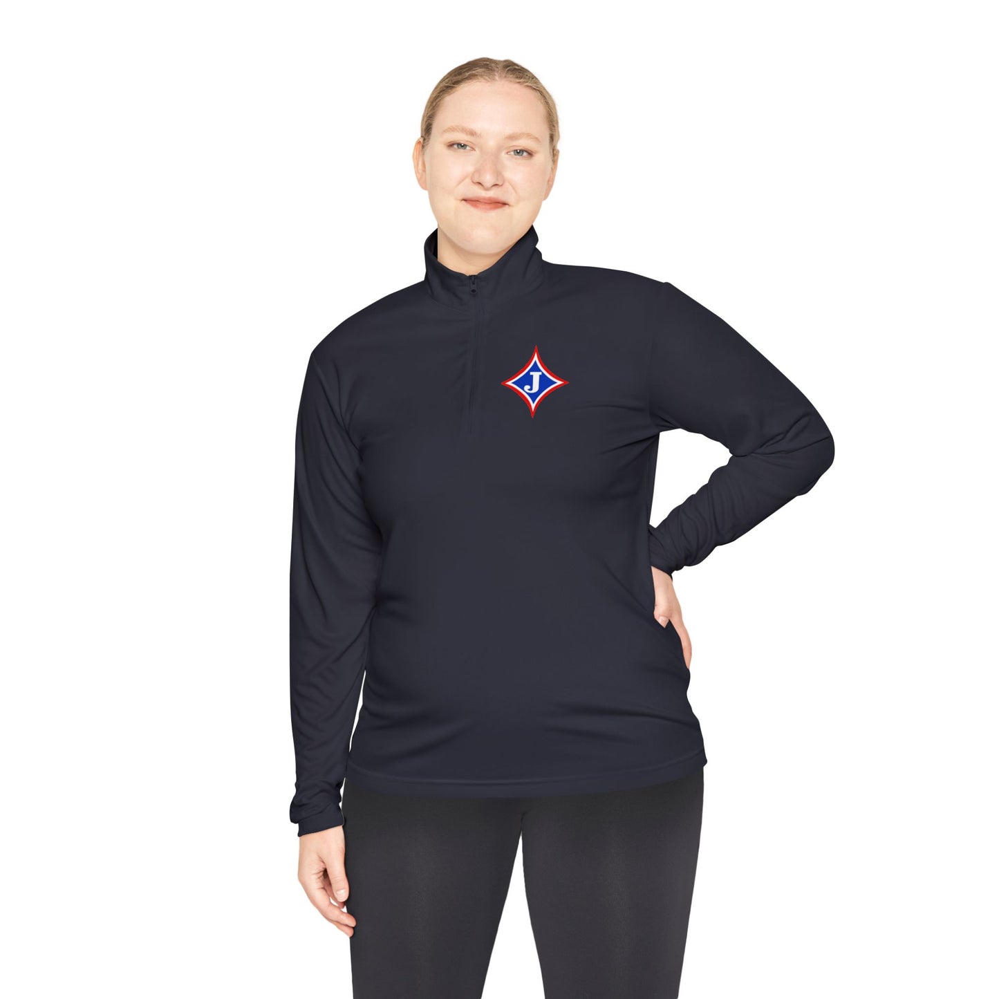 Jefferson J Diamond Quarter-Zip Pullover