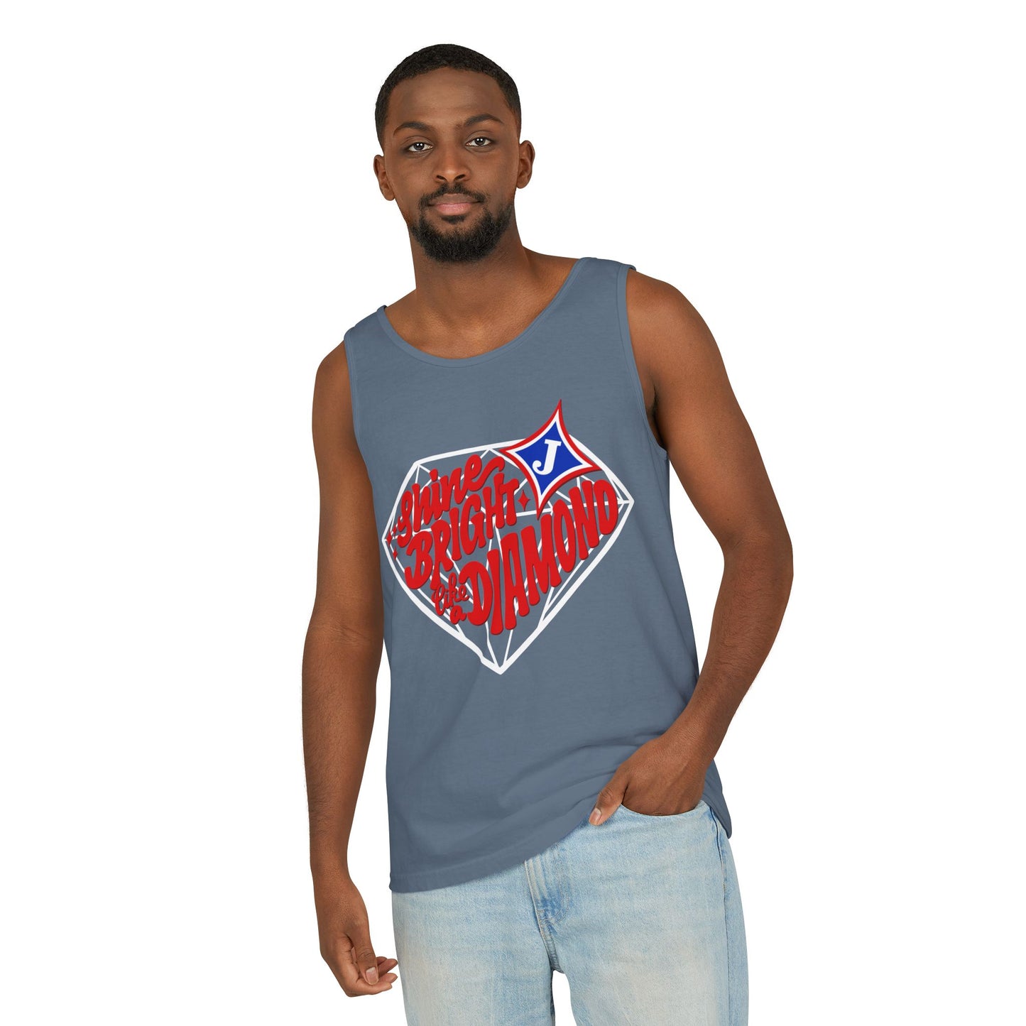 Shine Bright Like A Diamond UnisexTank Top (Comfort Colors)