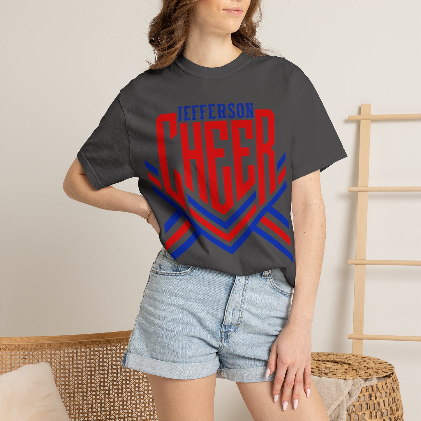 Jefferson Cheer Short Sleeve Tee (Comfort Colors)