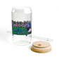 Here For The Band Sipper Glass — 16oz Reusable Tumbler with Bamboo Lid