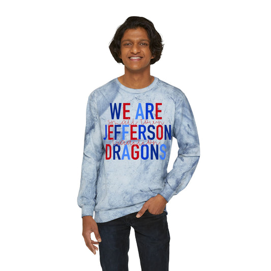 We Are Jefferson Tie Dye Sweatshirt