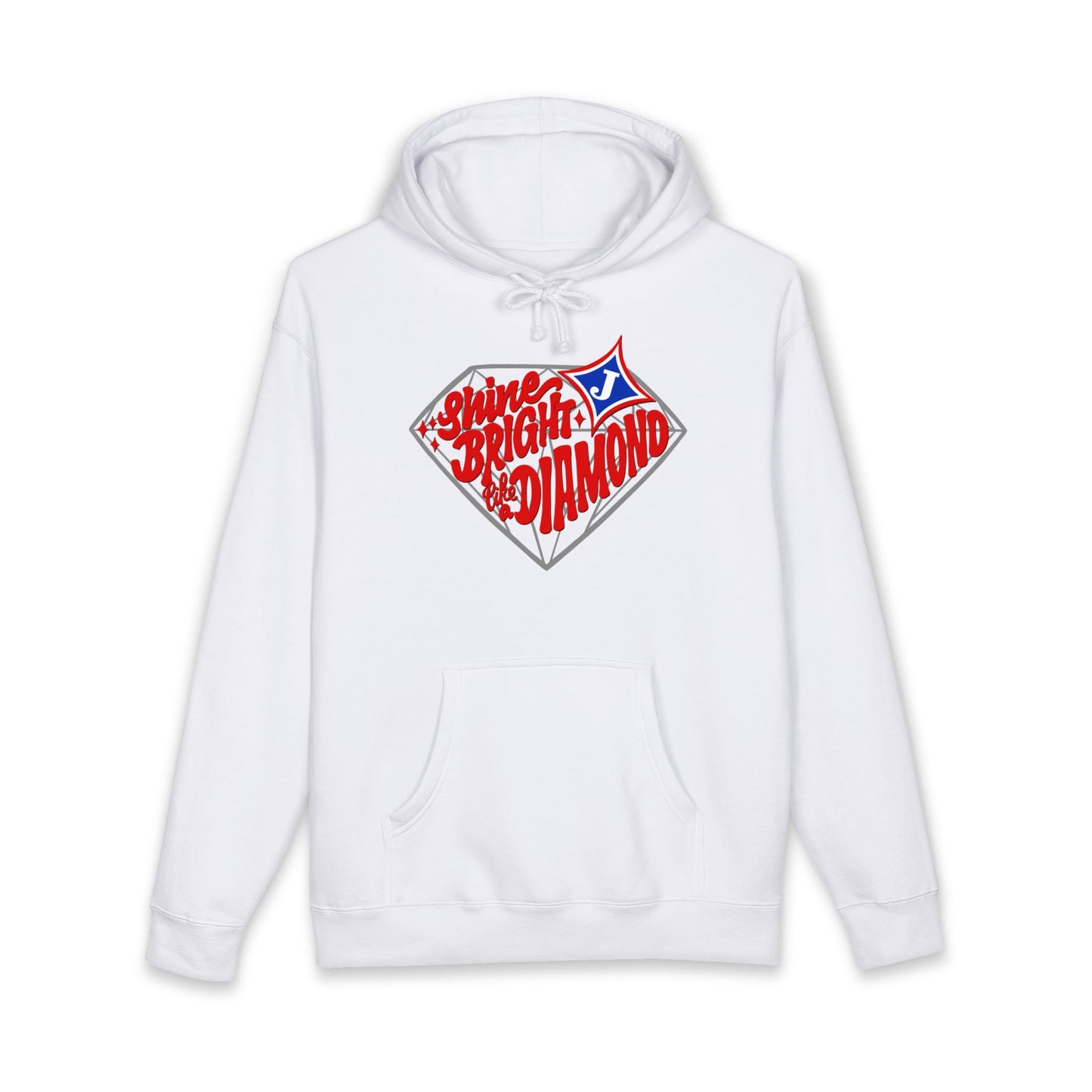Shine Bright Like A Diamond Hoodie (Independent Trading Co)