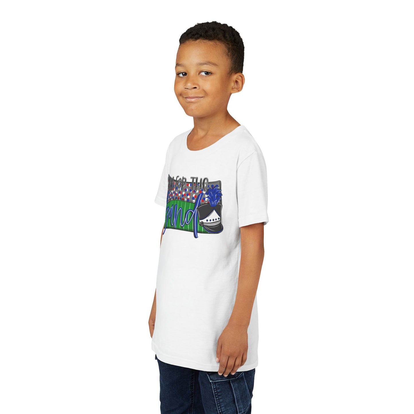 Here For The Band Youth Short Sleeve Tee
