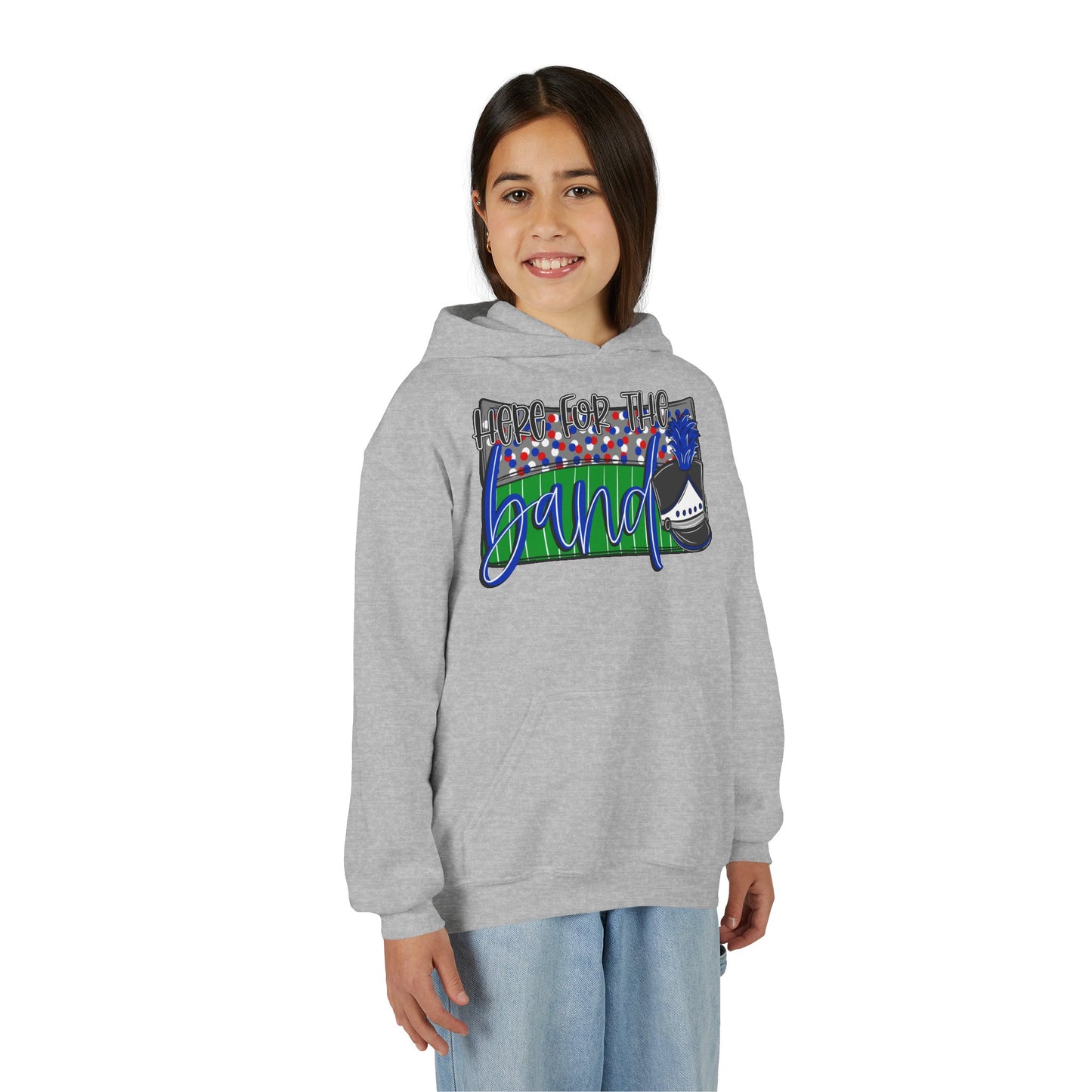 Here For The Band Youth Hoodie