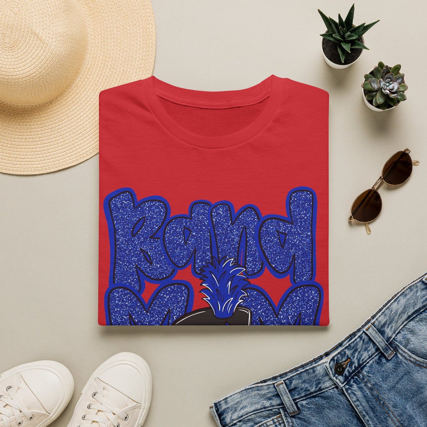 Band Mom Hat Short Sleeve Tee (Gildan)