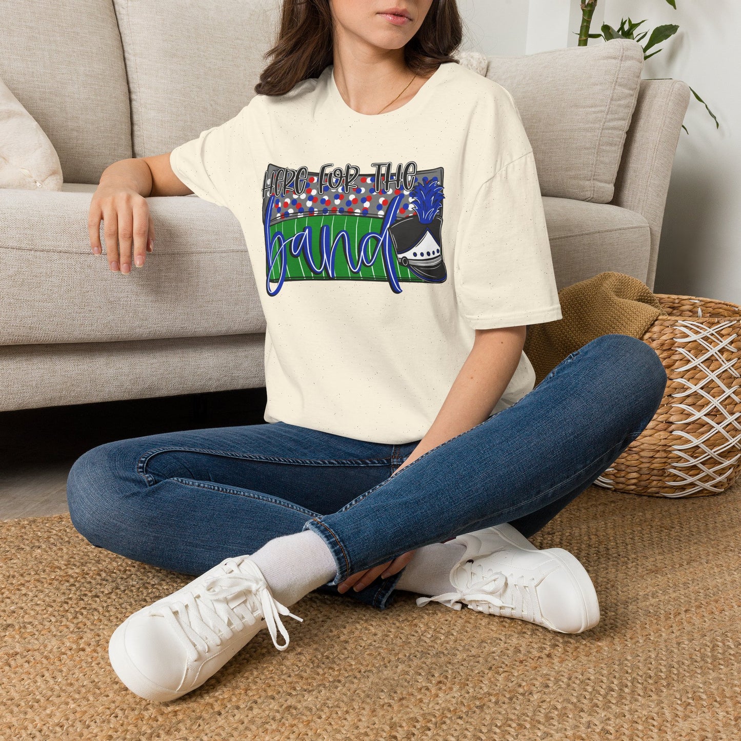 Here For The Band Short Sleeve Tee (Gildan)