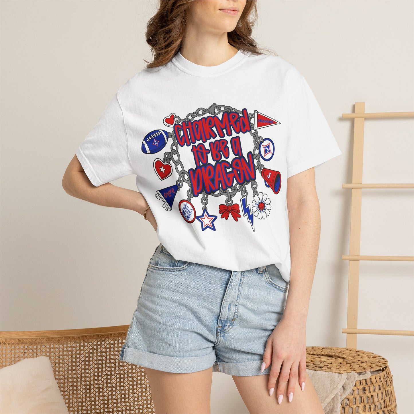 Charmed To Be A Dragon Short Sleeve Tee (Comfort Colors)