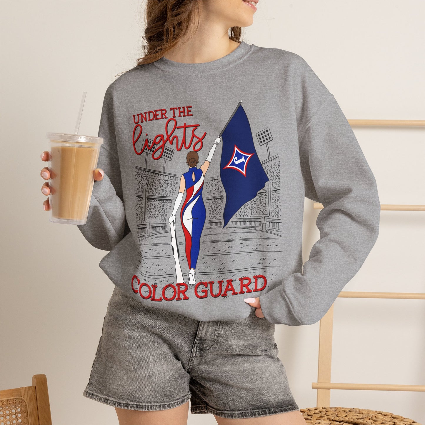 Under The Lights Color Guard Sweatshirt (Gildan)